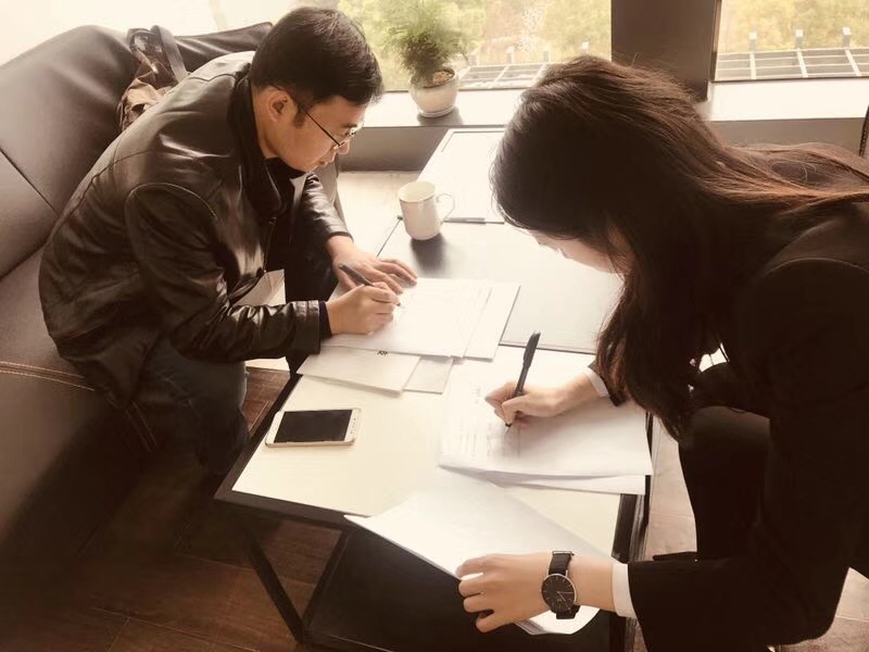 熱烈祝賀蓋總簽約創綠家煙臺市區級代理！