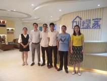 熱烈祝賀無錫曾總、陳總團隊成功加入創(chuàng)綠家!