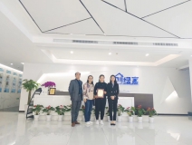 熱烈祝賀李總簽約創綠家撫州市區級代理!